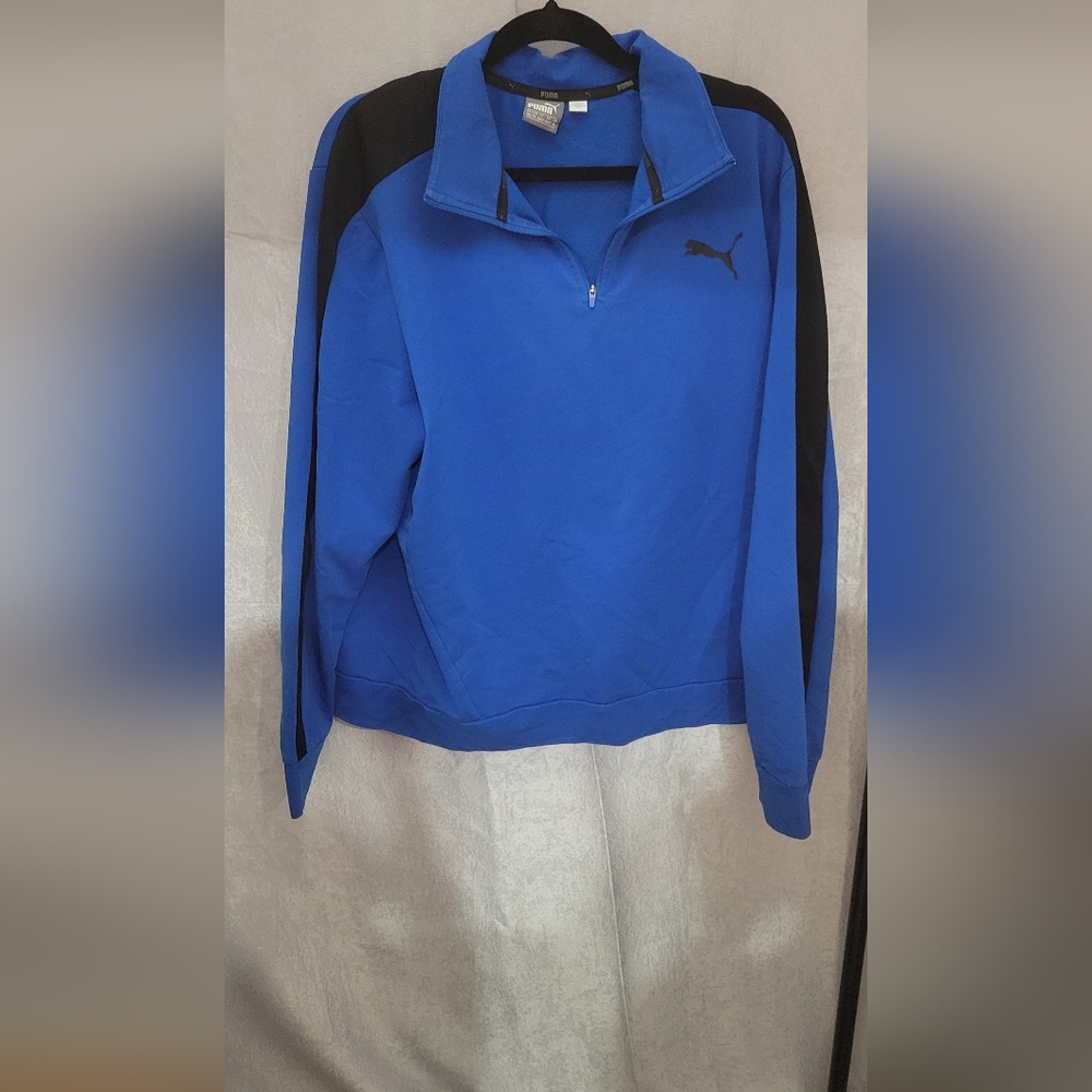 Mens Puma 1/4 zip